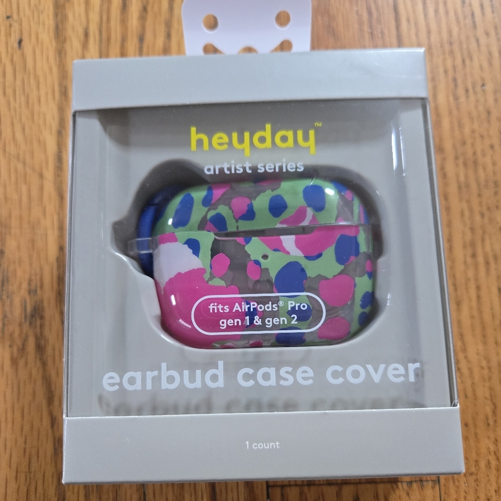 Heyday Colorful Earbud Case Cover